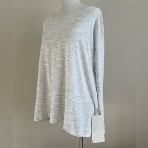 New-Lululemon back into it long sleeve shirt top in size 6